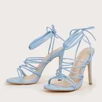 luxury sandals woman summer 2022 thick sole women shoes high heels straps fashion shoe platform womens