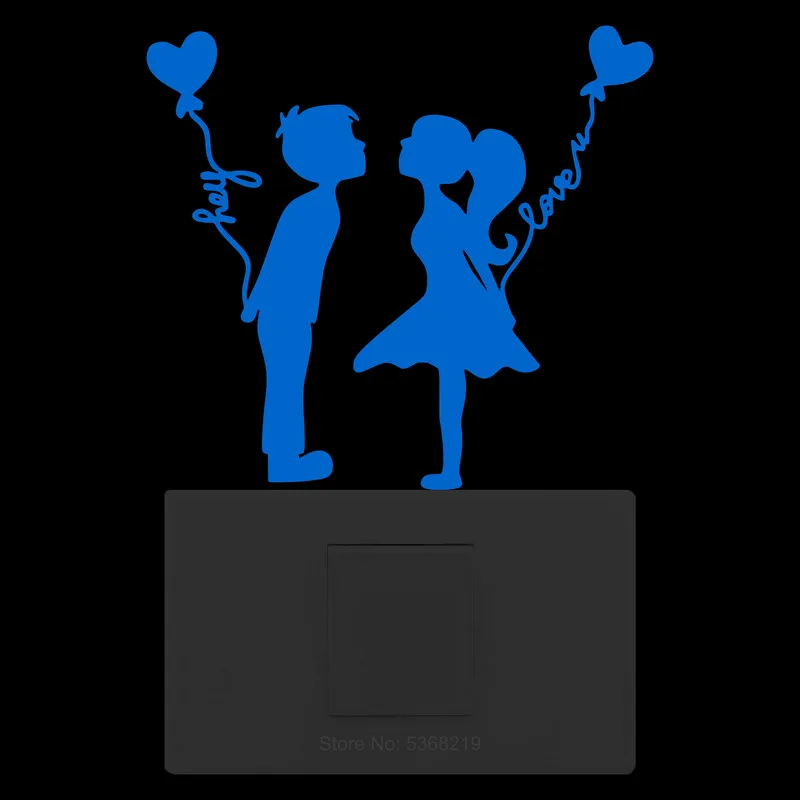 Виниловые наклейки для влюбленных