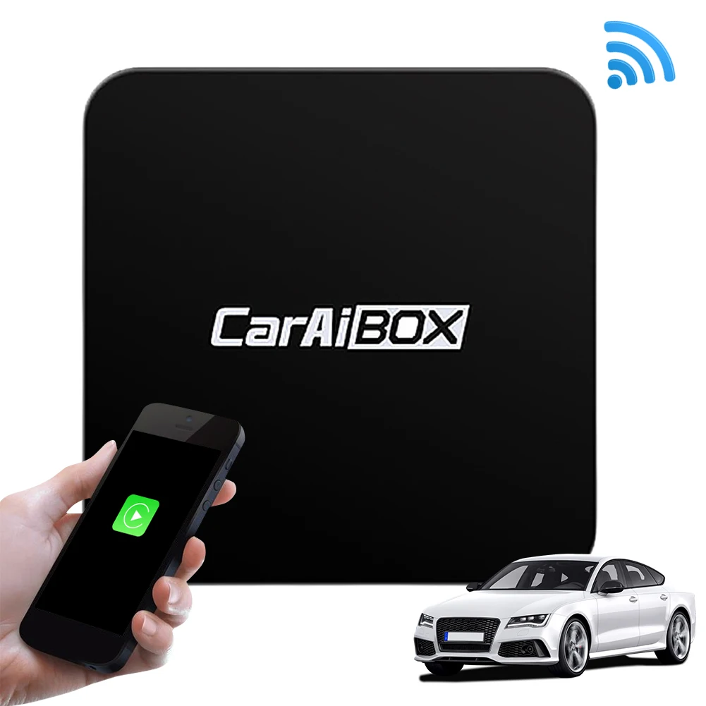 2-в-1 Беспроводная Автоматическая Интеллектуальная Консоль CarPlay Android Bluetooth Wi-Fi