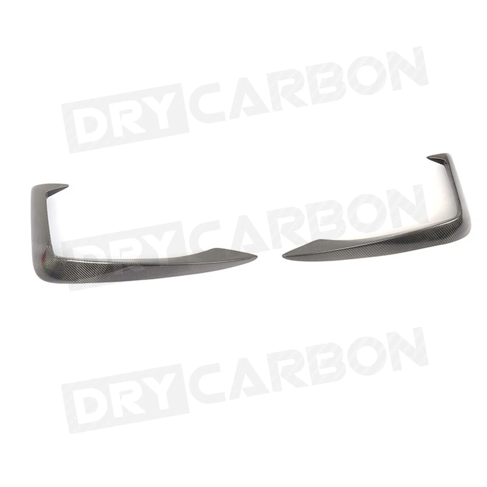 Передний бампер из углеродного волокна в стиле K противотуманная фара накладка