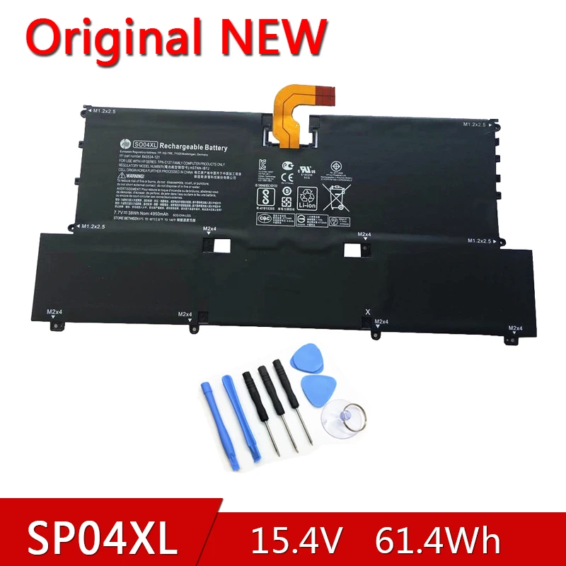 

SP04XL Original Battery For HP Spectre Chromebook x360 13-AP 14-DA HSTNN-IB8R/OB1B L28538-1C1/AC1 L28764-005 TPN-Q185/Q203/Q204