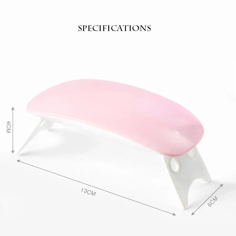 УФ-лак для ногтей / гель-лак педикюра 6 Вт