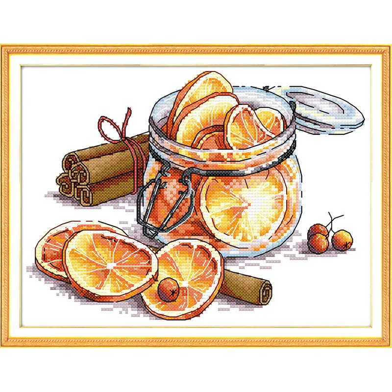 

J436 Cross stitch kits Printed Embroidery Supernatural Print cross stitch Embroidery kit Hobby embroidery needlework sets Homfun