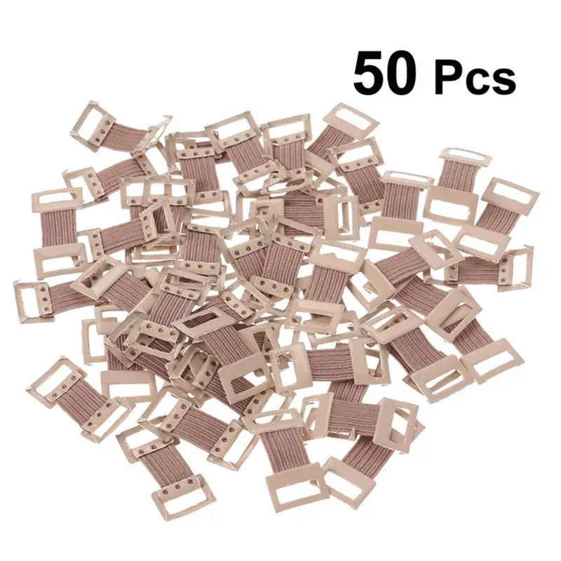 

50 шт., сменные эластичные металлические зажимы для фиксации