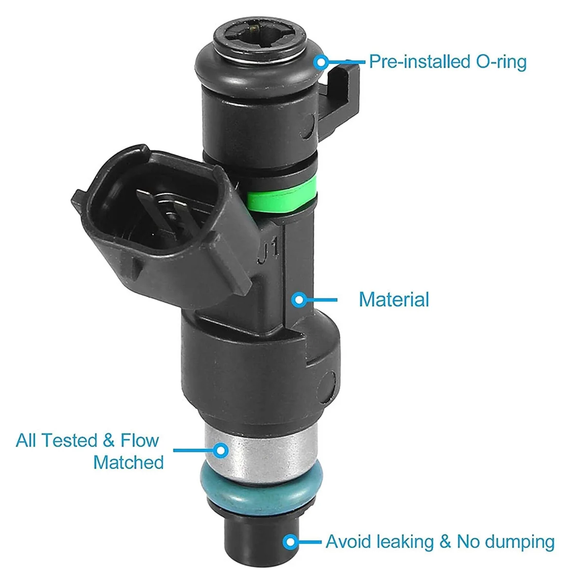 4шт топливная форсунка H 025241 Для Nissan Qashqai MK1 J10 MR20DE для Renault Megane III Fluence 2.0