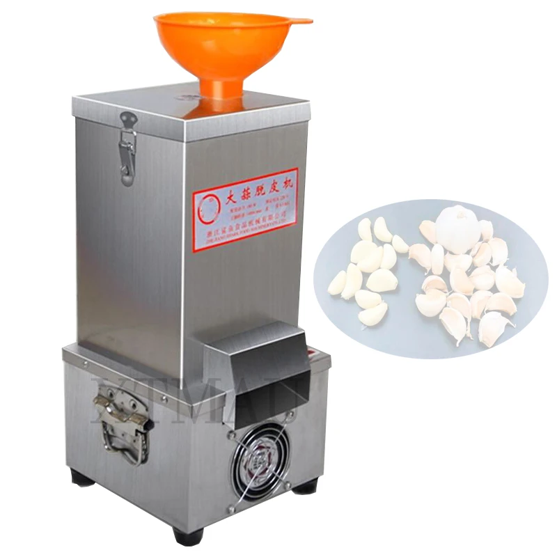 

New Arrival 25kg/h Stainless Steel 180w Commercial Garlic Peeling Machine Electric Garlic Peeler Pric