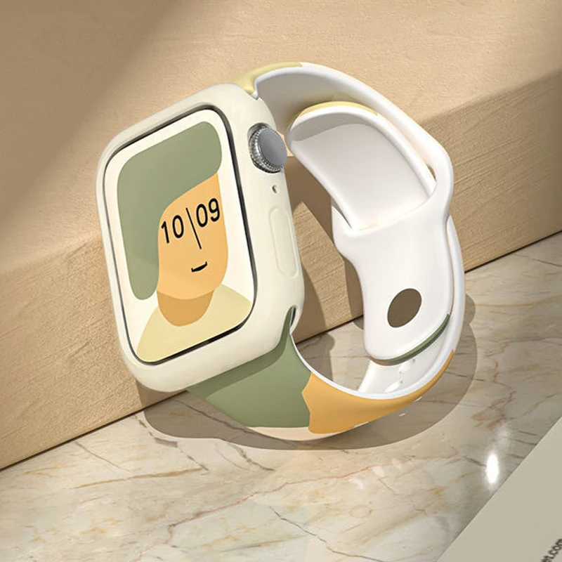 Ремешок силиконовый для Apple Watch Band S7 SE 38 мм 40 41 42 44 45 |