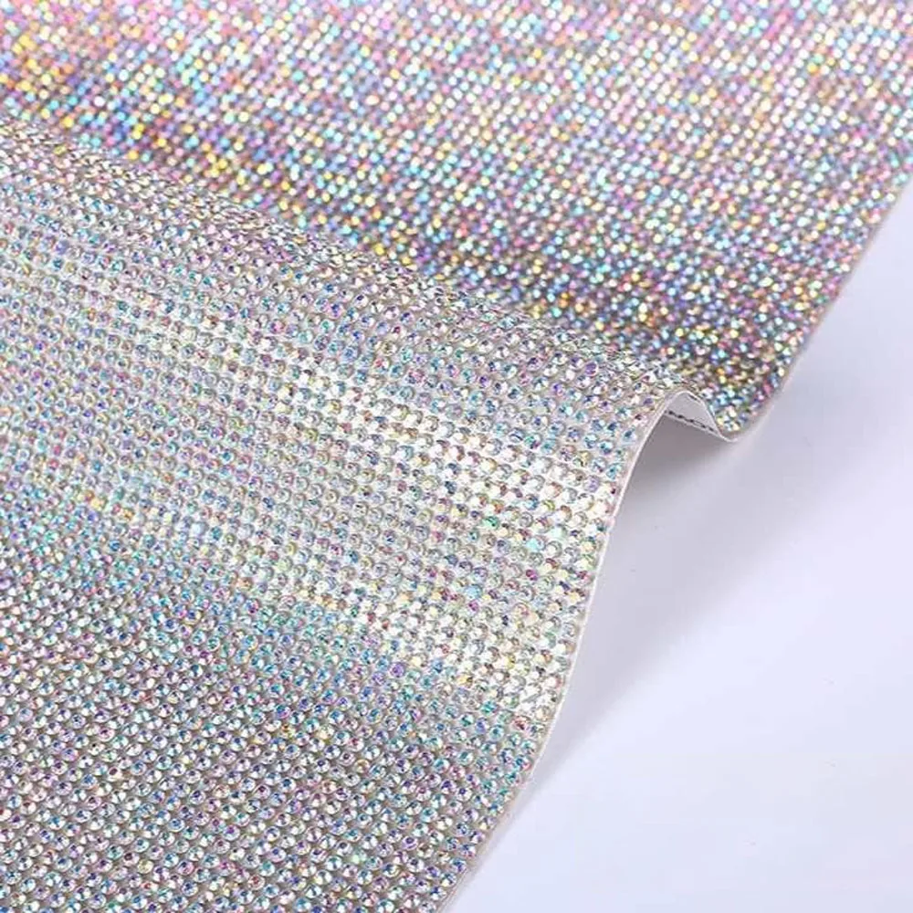 

Bling Rhinestone Sticker Sheet Self-Adhesive For Crafts Clothes Wedding Glitter Gem DIY Shoes Bag Car Gifts Decoration Phone