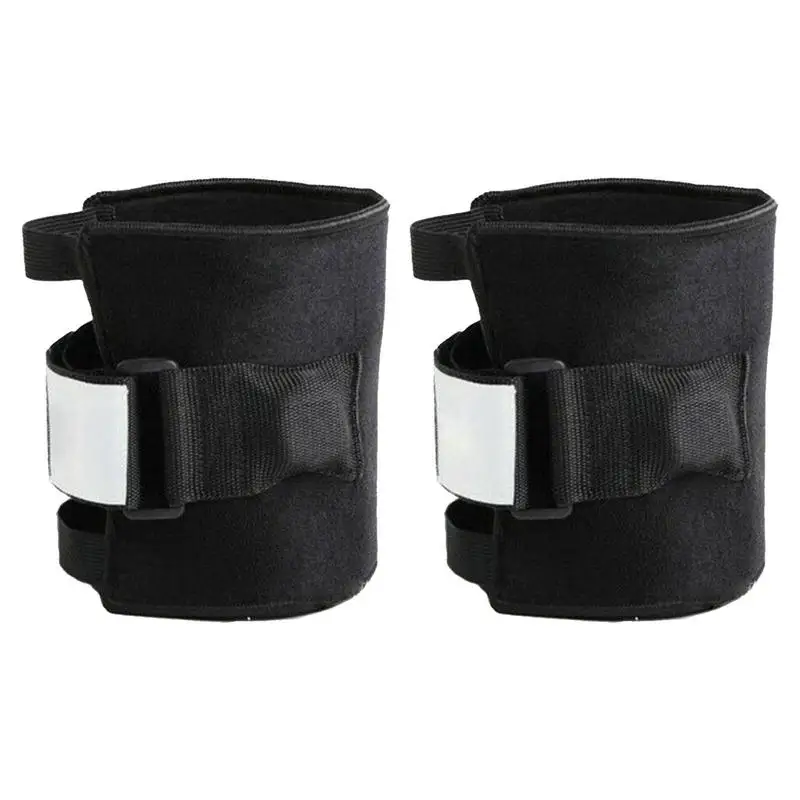 

2pcs Professional Deep Tissue Massage Compression Magnetic Stone Knee Brace Support Protector For Relief Joint Hurt Meniscus