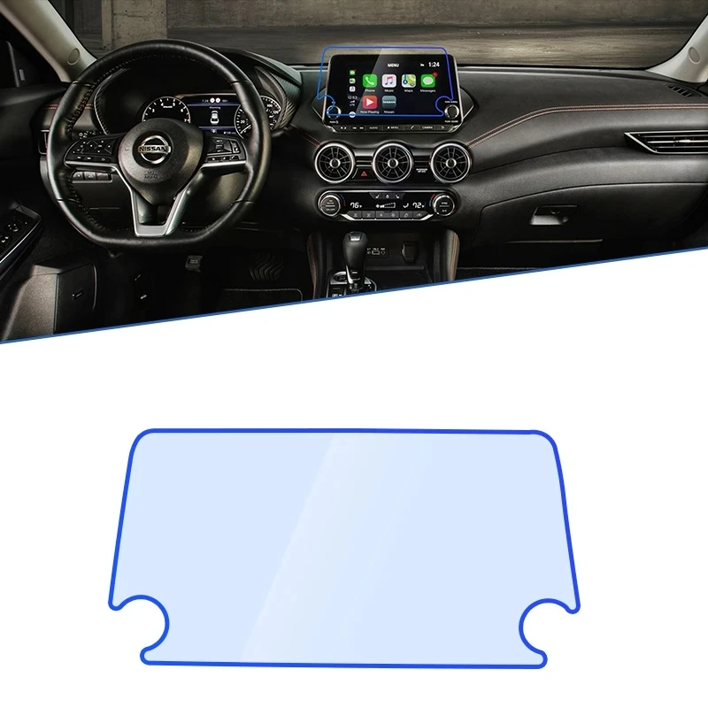 

for Nissan Sentra B18 MK4 2020 2021 2022 Car Navigation Film Ultra-Thin Perfect Fit Touch Full Screen Protector Tempered Glass