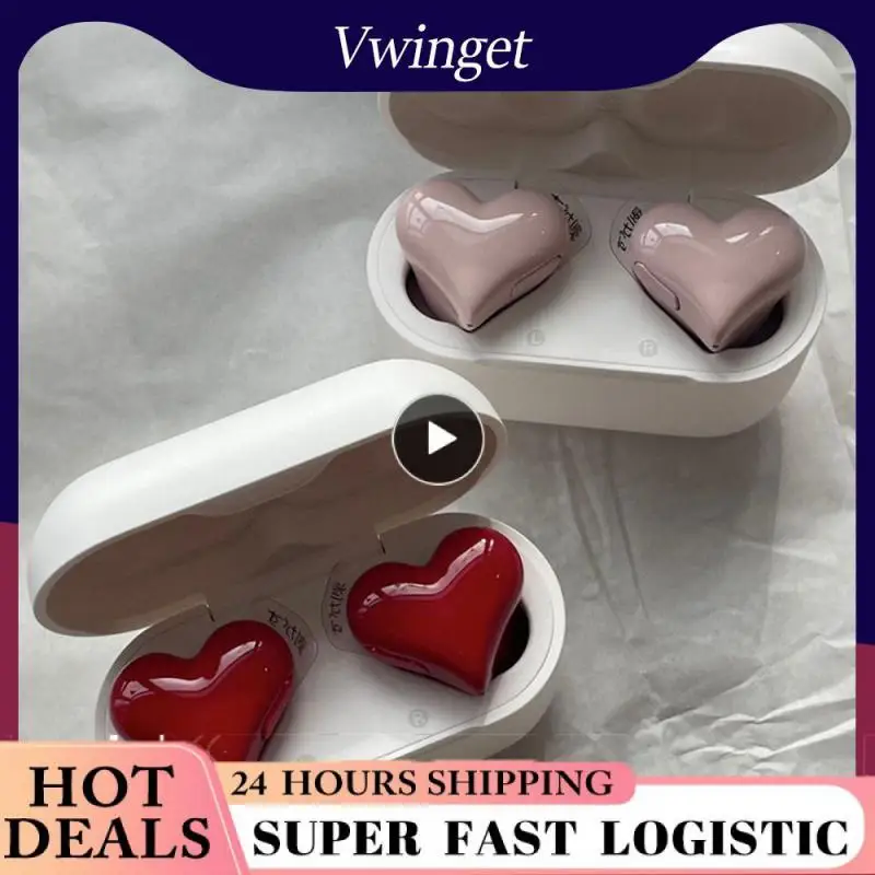 

Girl Heart Trend Headset Directional Sound Wave Transmission Mini Wireless Headset 5.3 Fast Charging Stable