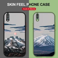 case for honor 50 20 pro lite 20s 20i 10i 8x 8s cover for huawei y7 y9 prime y6 pro y6s y9s y6p y8p y7a landscape painting case