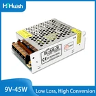 Импульсный источник питания для дома, 45 Вт, трансформатор переменного тока 220 В в постоянный ток 9 в 5 А, адаптер питания светодиодный светильник