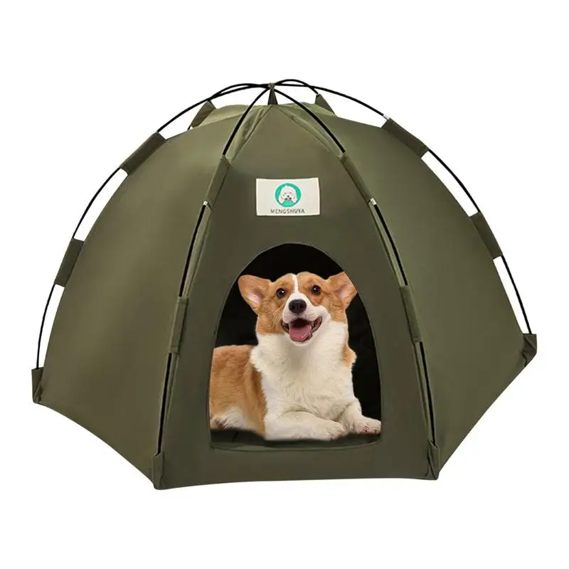 

Cat Tent Mini Cat Tent And Outdoor Pet Tent Mini Cat Houses For Outdoor Cats Breathable Waterproof Portable Cat Bed Polyester