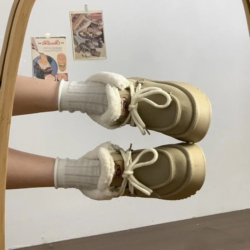 Утепленные зимние ботинки с плюшами 925 женские северо-восточные морозостойкие