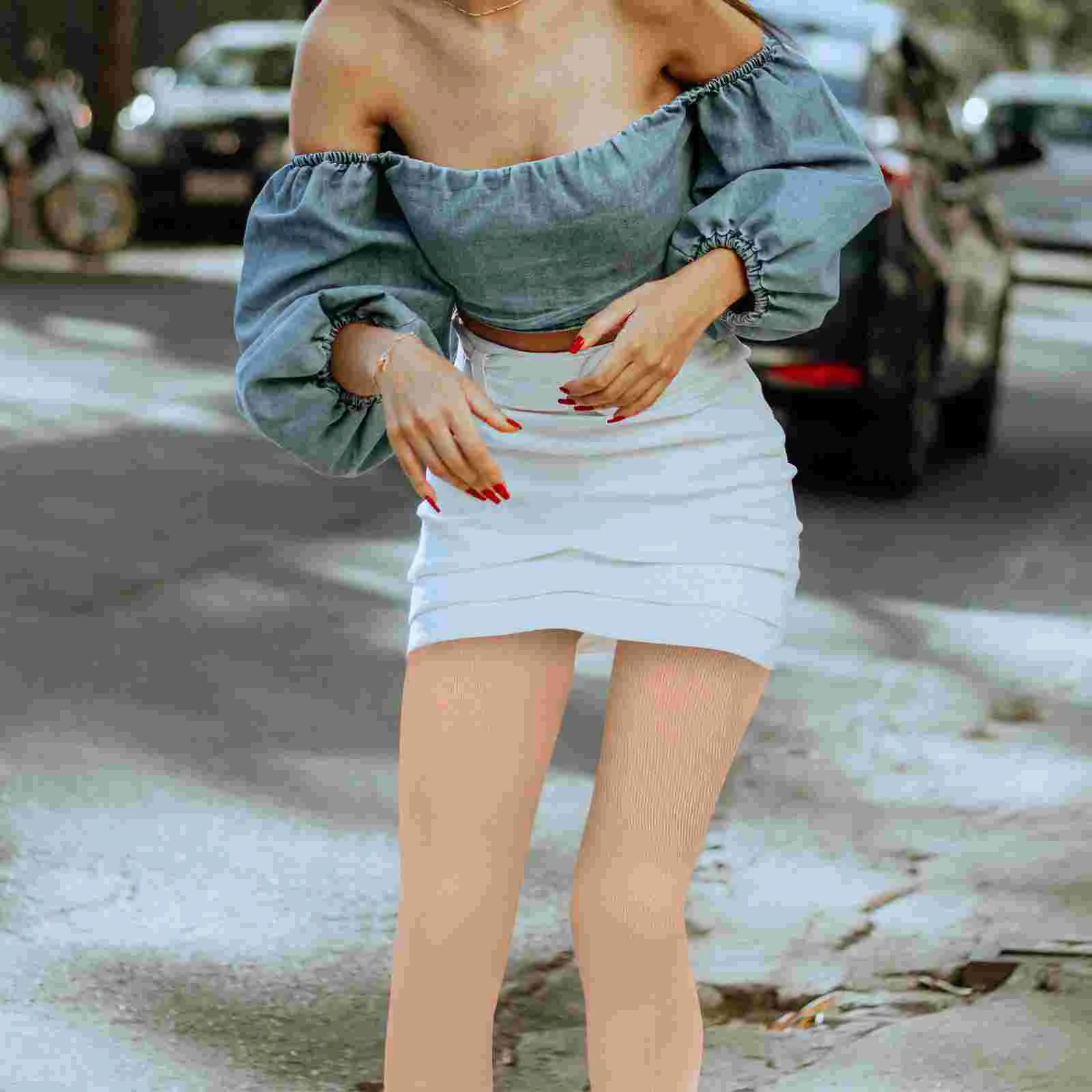 

Tights Women Women's Bodysuits Female Skating Thicken Womens Foot Socks Pant Stocking Warm