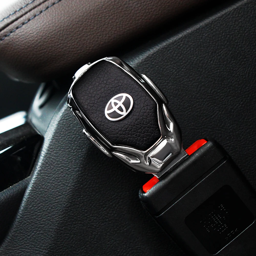 

For Toyota Car Safety Extension Buckle Silencer Extender Clasp Insert Plug Clip Auris Camry Corolla Yaris Rav4 Avensis 86 Prius