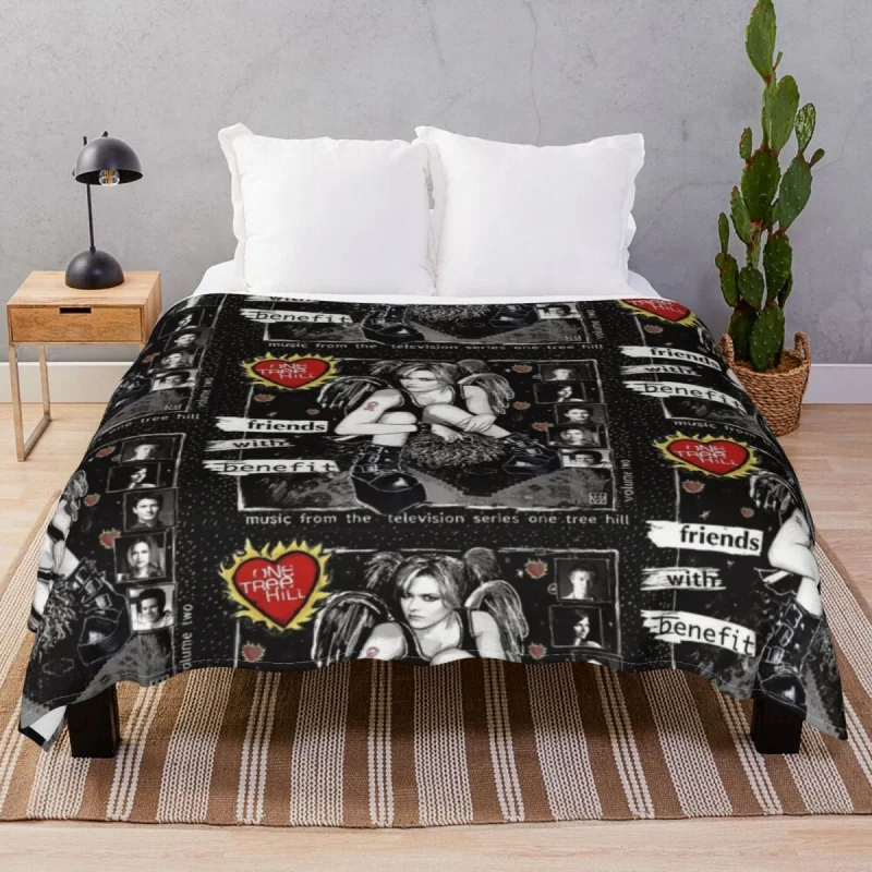 

One Tree Hill Friends With Benefit Thick blanket Fce Ultra-Soft Throw Blanket for Bedding Sofa Camp Office