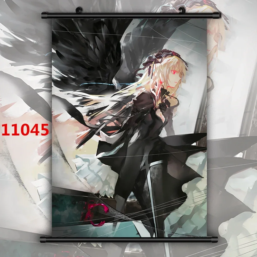 Современный стиль Rozen Maiden Suigintou аниме доска на холсте водостойкая распылительная