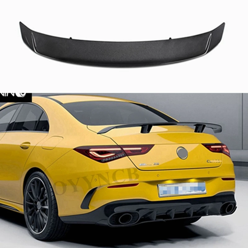

FOR Benz CLa Class C118 w118 cla200 CLA45 Carbon fiber Rear Spoiler Trunk wing FRP Forged carbon