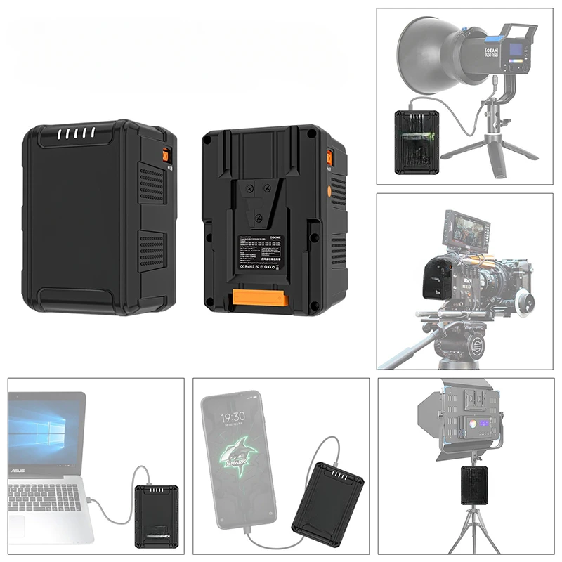 Для DSLR-камер видеосъемки смартфонов ноутбуков S200 СТАНДАРТНЫЙ V-образный блок