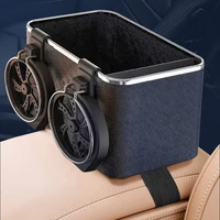 1pcs hanging car armrest box cup holder car multifunctional tissue box auto seat gap storage box in car storage supplies