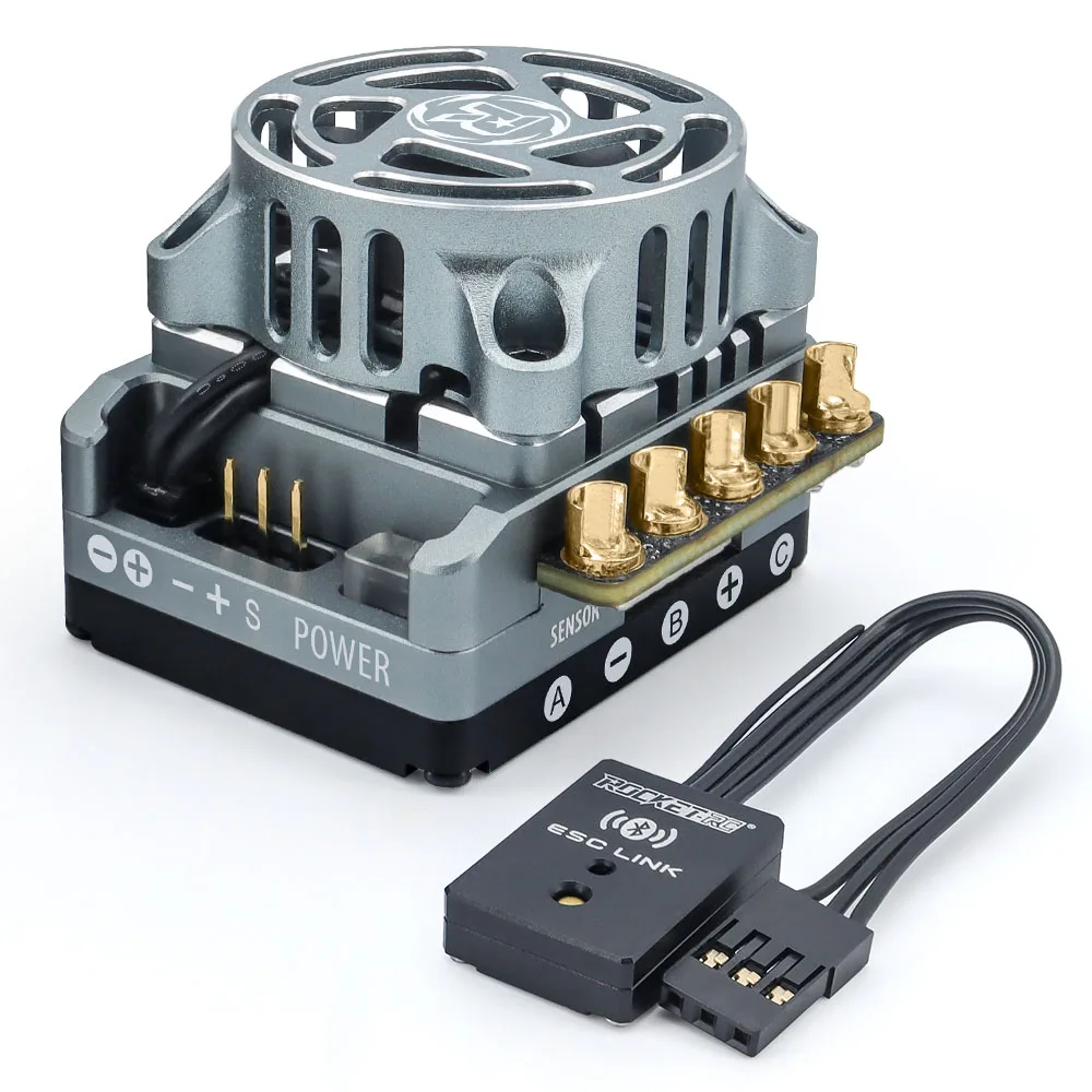 Бесщеточный сенсорный мотор Rocket-RC 540 V7 17.5T и комбо-контроллер ESC TS160 V3PRO 160A Bluetooth для радиоуправляемых моделей 110: туристических автомобилей, краулеров, для соревнований (art.: 3920dc613f697) - 3920dc613f697