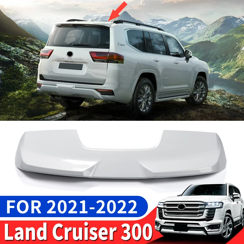 

Для Toyota Land Cruiser 300 LC300 FJ300 J300 2021 2022 спортивные задние Спойлеры внешние модернизированные модифицированные аксессуары комплект кузова тойота ...