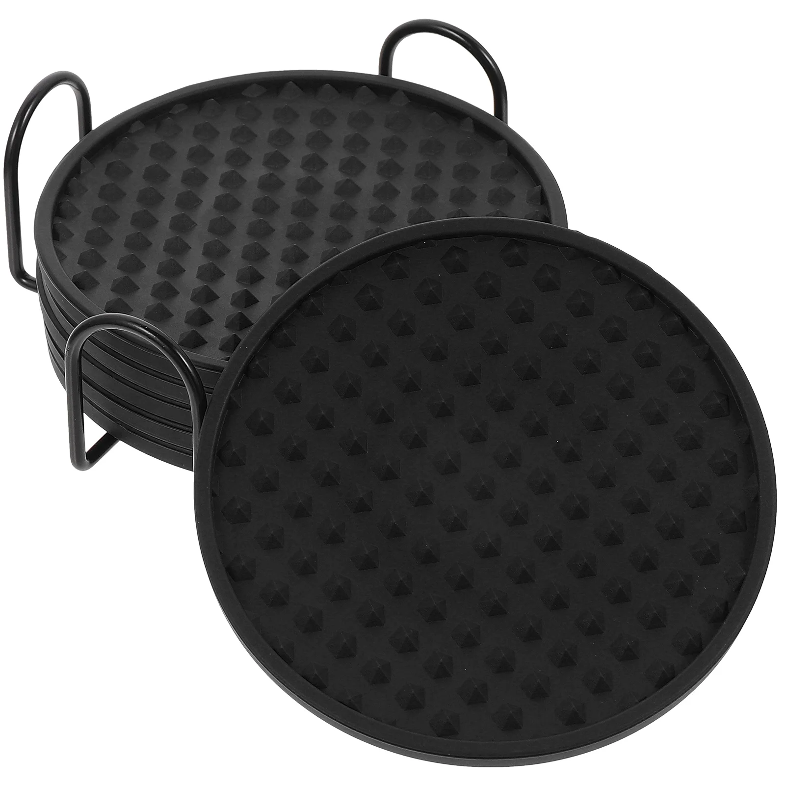 

Coasters Coaster Cup Mat Pad Silicone Hot Pot Coffee Tea Table Tray Round Holder Pan Bar Trivets Mug Drink Ceremonyinsulated