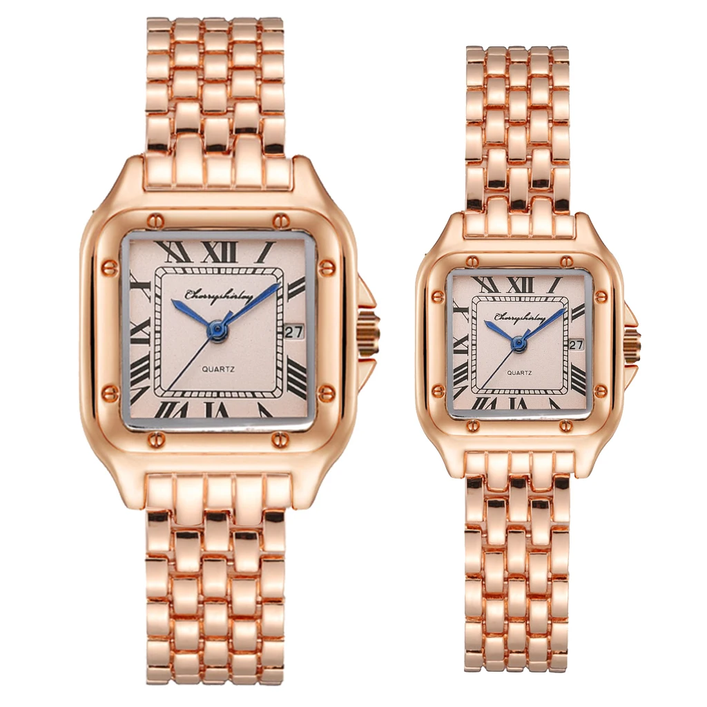 

2022 New Couple Watch New Gold Luxury Watches Women Men Fashion Quartz Bracelet Watches Ladies Dress New Wristwatch Clock Relogi
