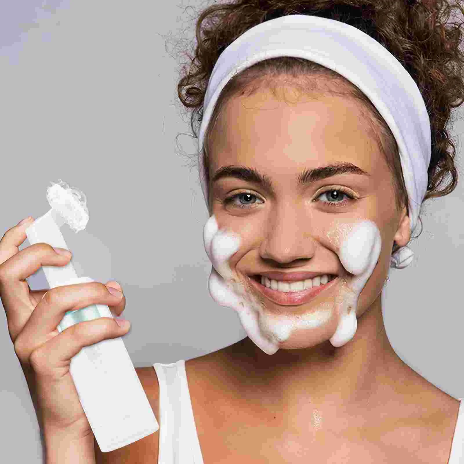 4 шт. упаковка-дозатор пустая пена для бутылок 60 мл 2 прозрачные черные + зеленые