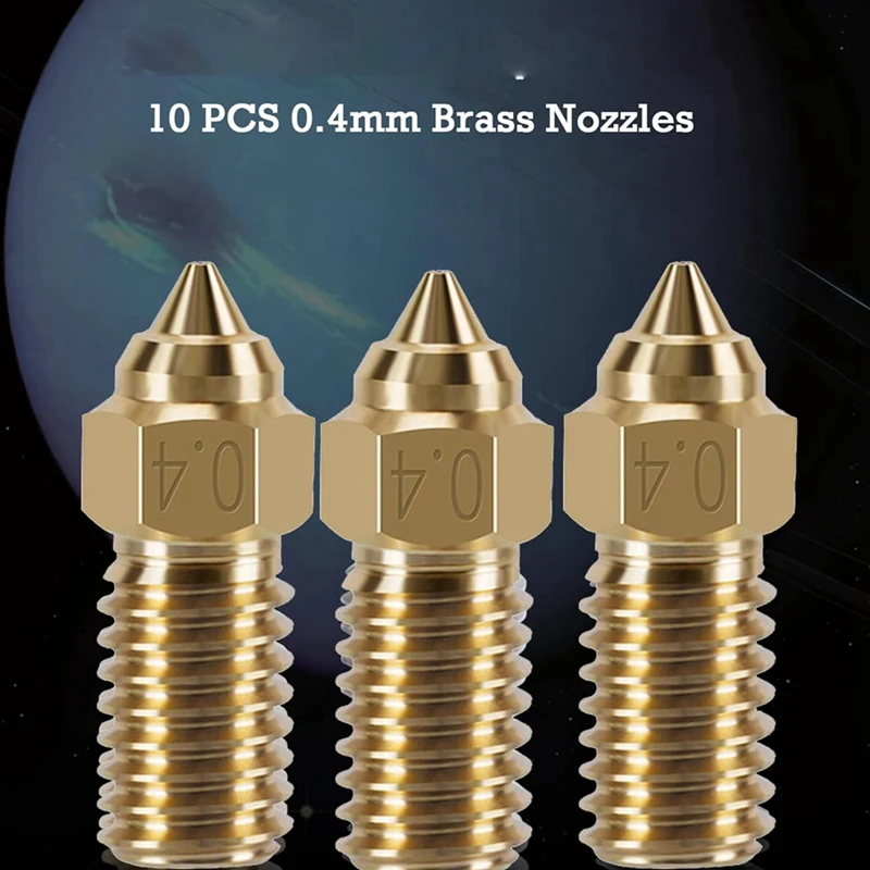 10 шт. детали для 3D-принтера латунь 0 4 мм