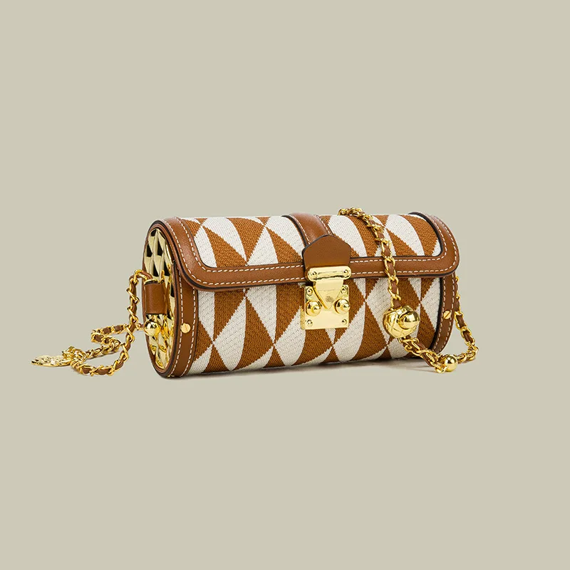 2023 New Luxury Designer Purses And Handbags For Lady Women's Single Shoulder Messenger Bag Small Cylinder Bag Infinite Charm