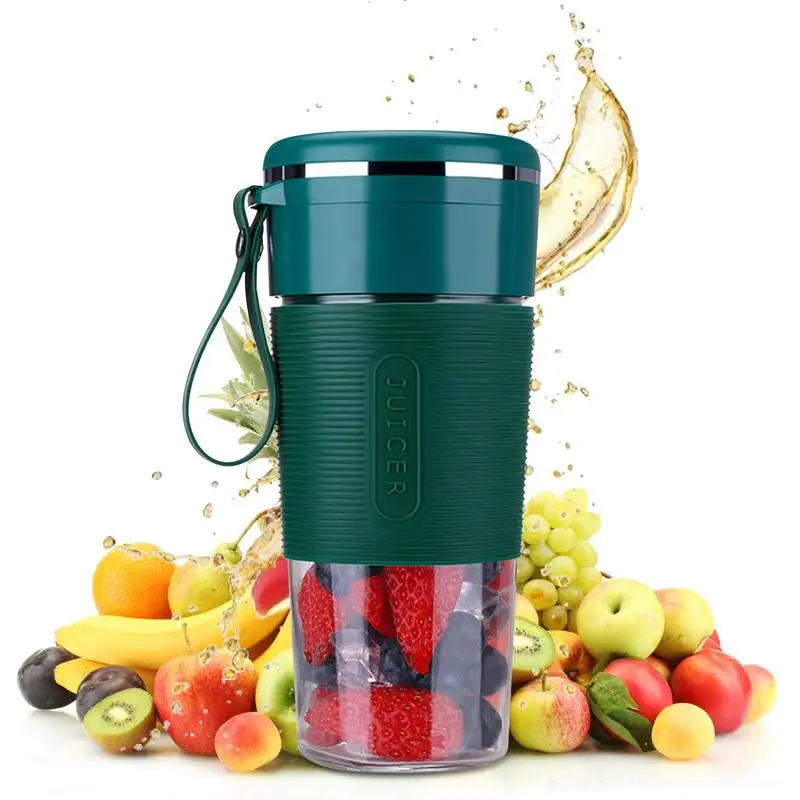 Portable Blender Cup 300 ML Juicer Fruit Juice Mixer Smoothie Maker Make Healthy Smoothies For Travel Sports Kitchen Juicer With