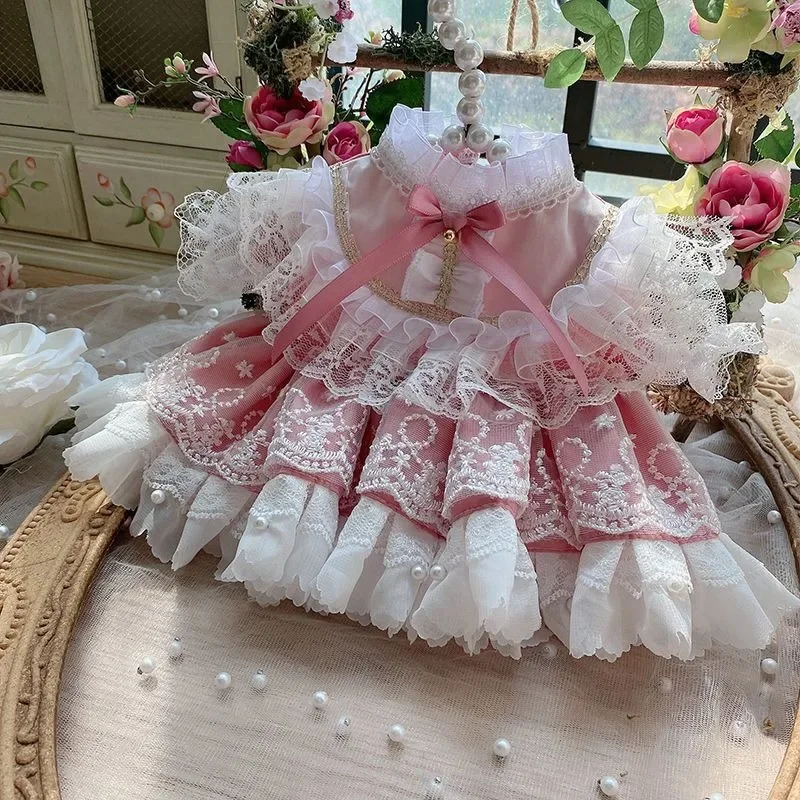 20 см хлопковая кукла Лотос розовая юбка для торта тяжелая промышленность