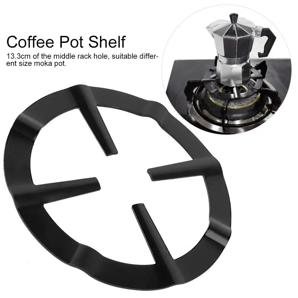 

Coffee pot heating small shelf, Moka pot stove accessories small bracket, natural gas shelf auxiliary shelf small stove shelf