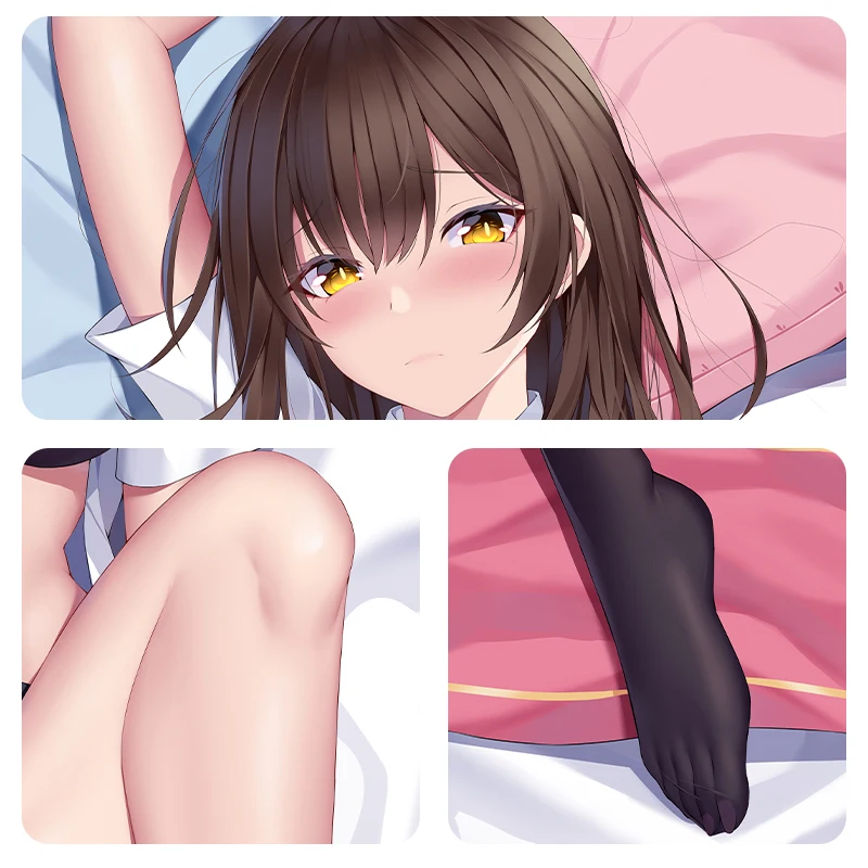 Hige Wo Soru. Наволочка для подушки Soshite Joshikousei Hirou наволочка огивара Sayu Dakimakura