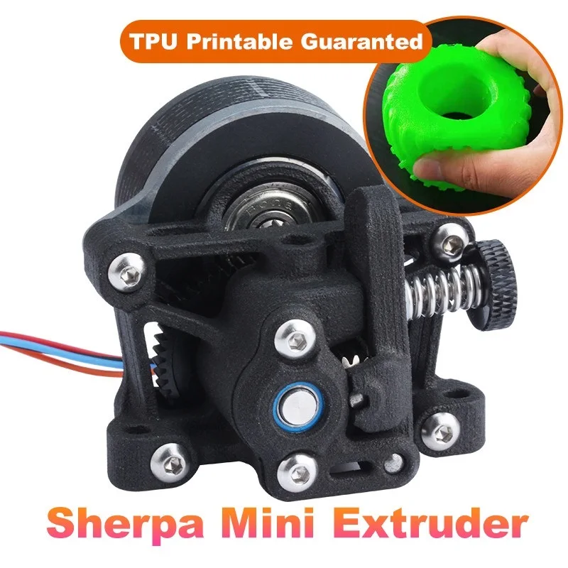 

Trianglelab Sherpa MINI Extruder SLS PA12 print part Light Weight DDB Extruder Compatible Ender3 CR10 CR6 TEVO 3D Printer