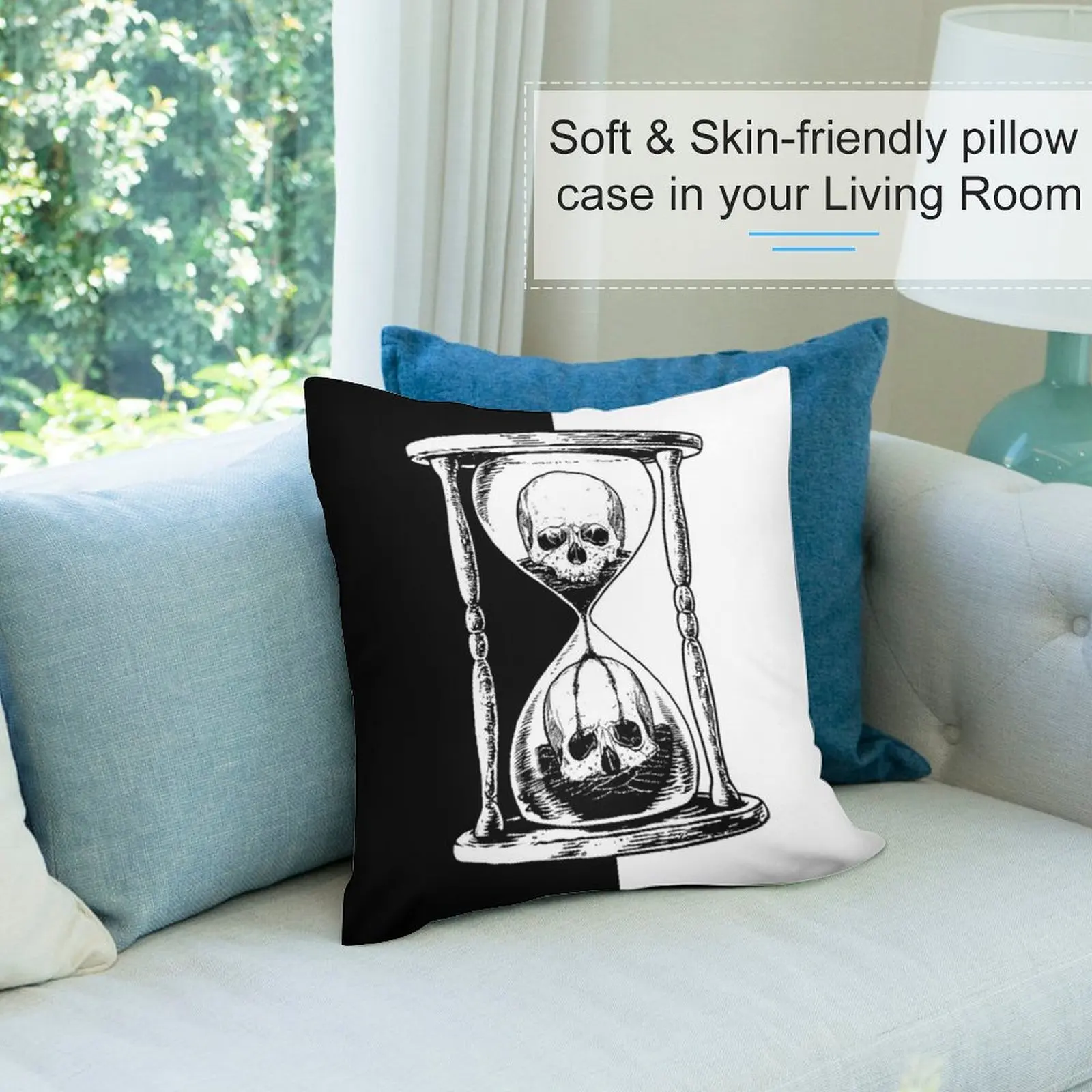 Подушка с вышивкой unus annus