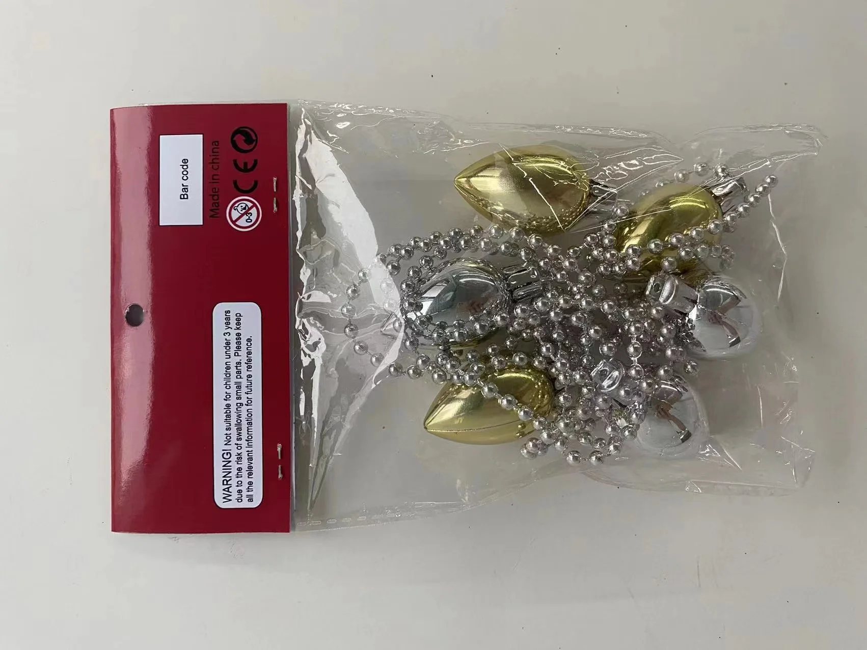 

Goldentime christmas tree garland ornament