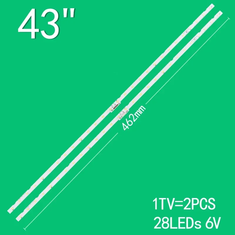 Для AOT_43_NU7100F UE43NU7120U UE43NU7170U BN96-45954A AOT-43-NU7100F2X28-3030Cd6t-2d1-28SLP rev2 BN44-00947A BN61-