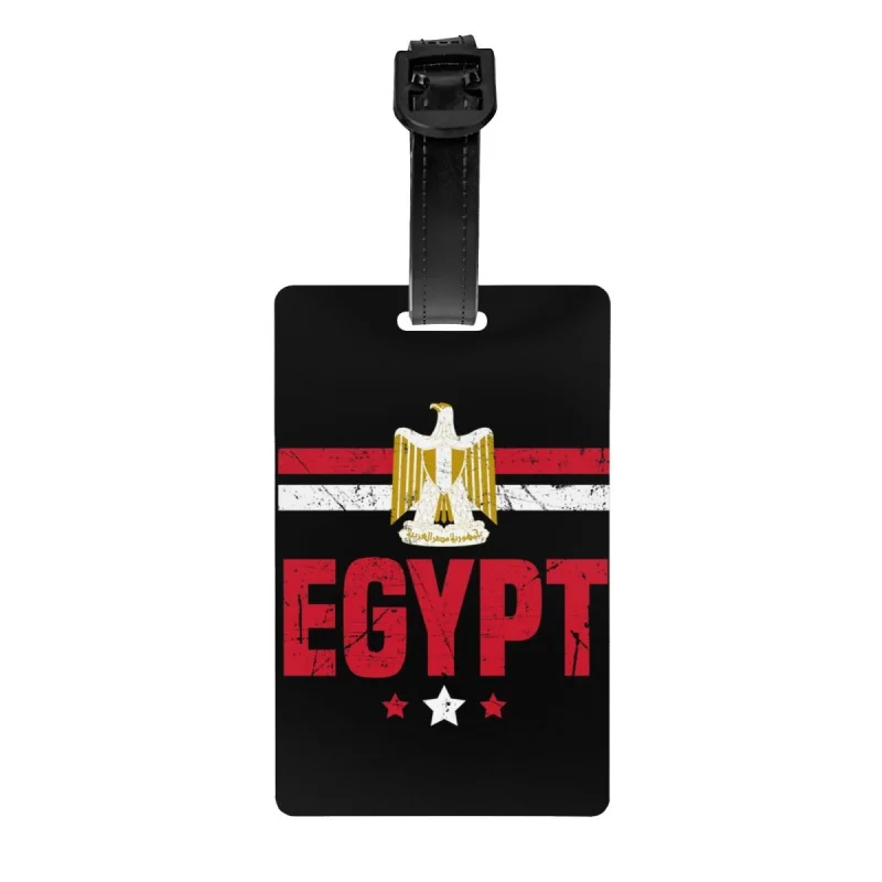 

Индивидуальный флаг Египта, Египетский ярлык для багажа, защита конфиденциальности, бирки для багажа, этикетки для дорожных сумок, чемоданов