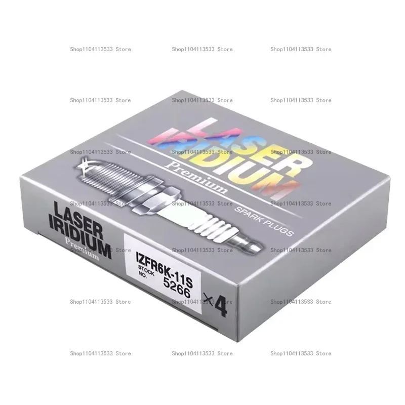 

4/6 шт. лазерные платиновые свечи зажигания для Honda Civic FRV 2006 2007 2008-2011 1.8L CRV III 2.0L 2006-2012 IZFR6K11S IZFR6K-11S 5266