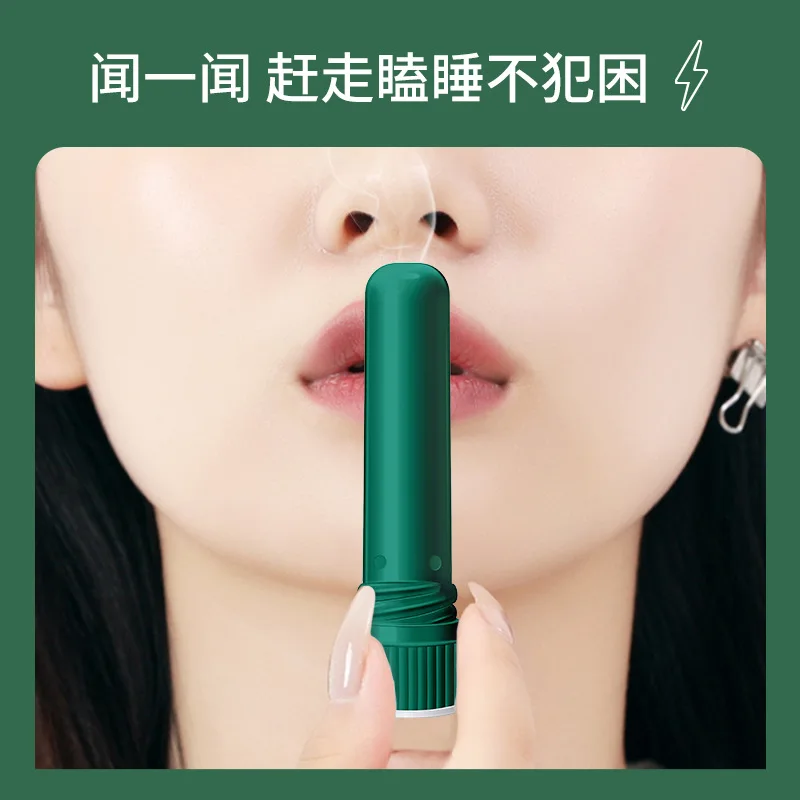 Эфирное масло с ароматом мяты перечной палочка для носа освежающее студенческое