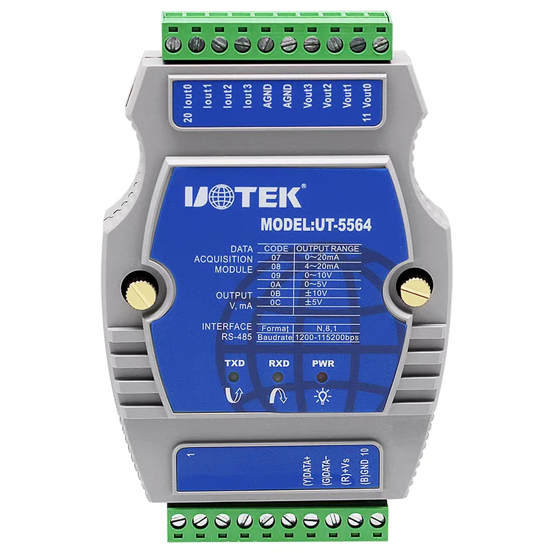 Стабильный удаленный коллектор данных для Φ 4-канальный аналоговый выходной