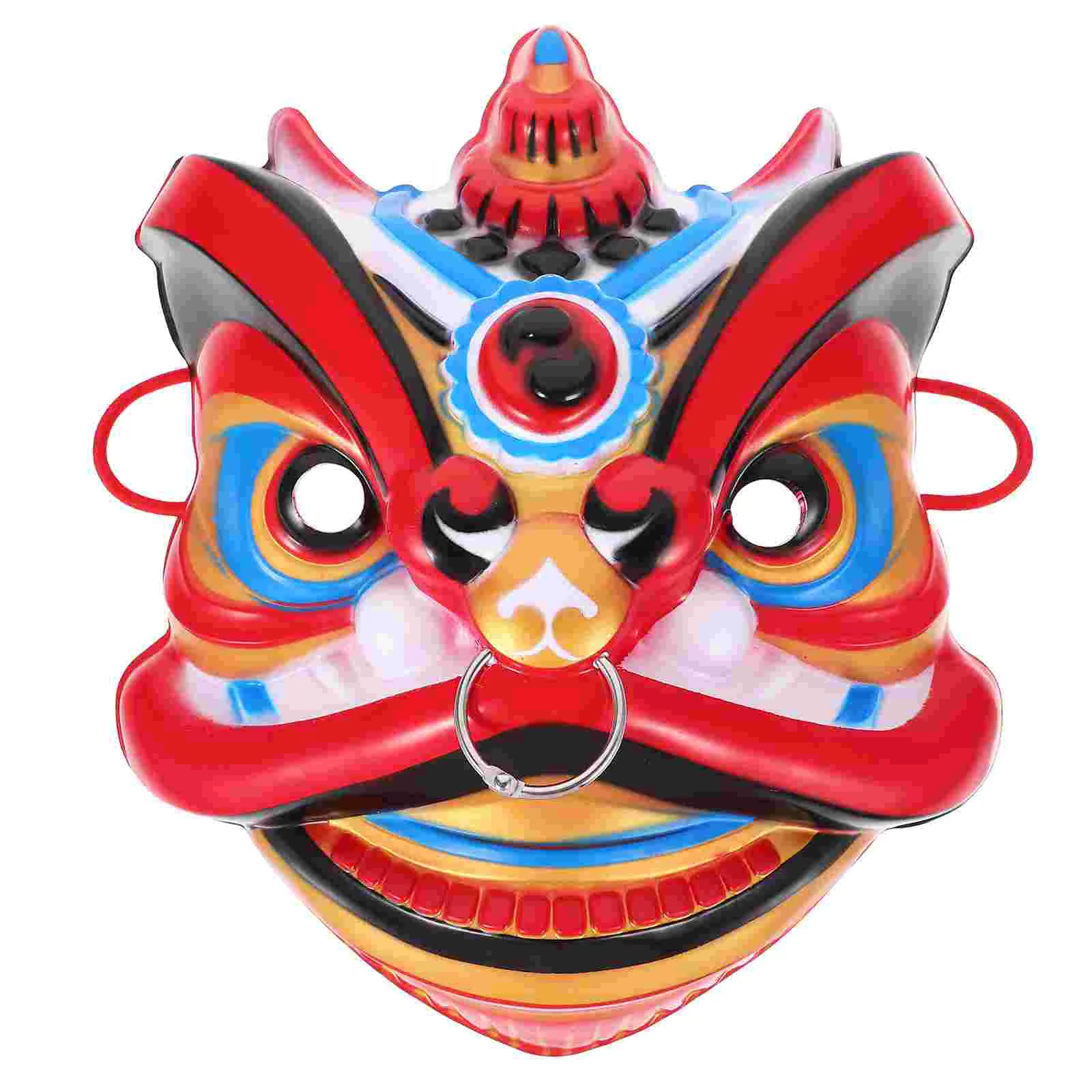 

Party Accessory Masquerade Mask Chinese Dancing Lion Masks For Delicate Style Props Multi-function Halloween Cosplay Novelty