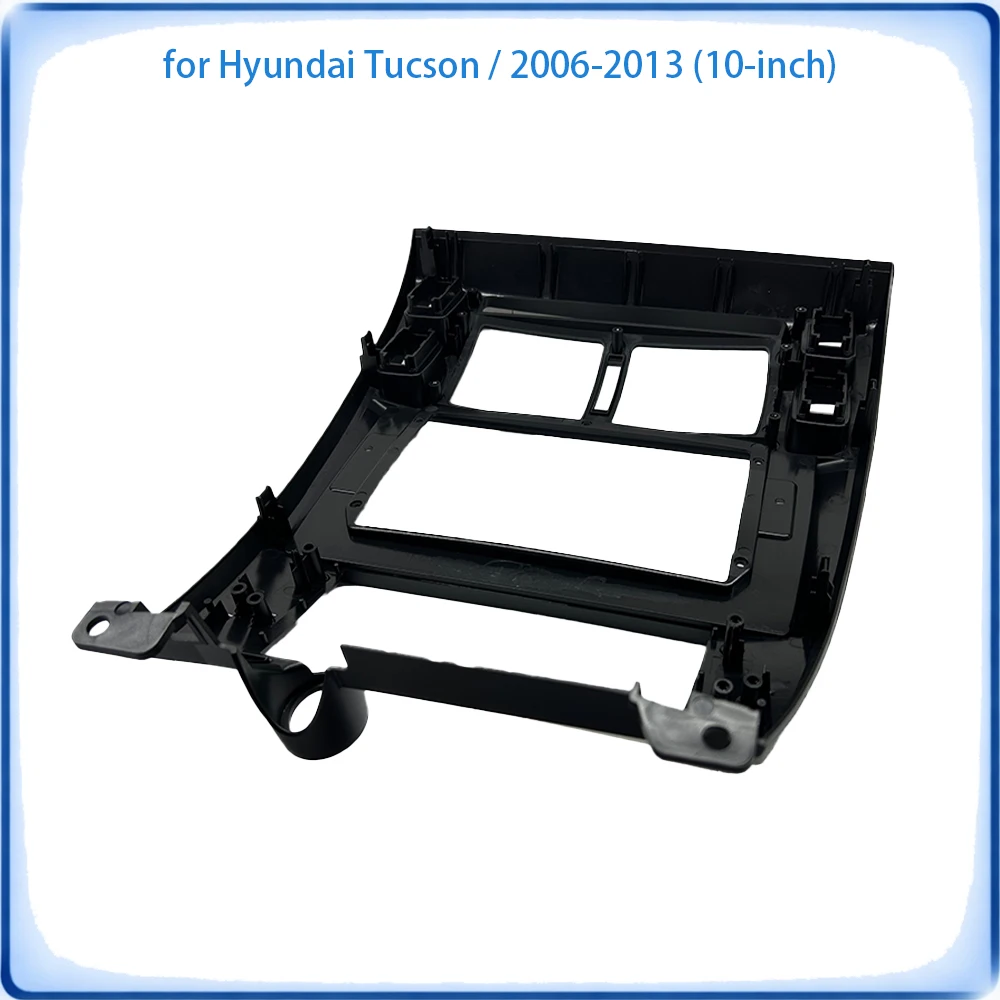 Рамка для автомагнитолы Hyundai Tucson 2006-2013, 10 дюймов, с проводкой и кабелем питания, аксессуары для авто, Plug & Play (art.: 3920db48cf91a) - 3920db48cf91a