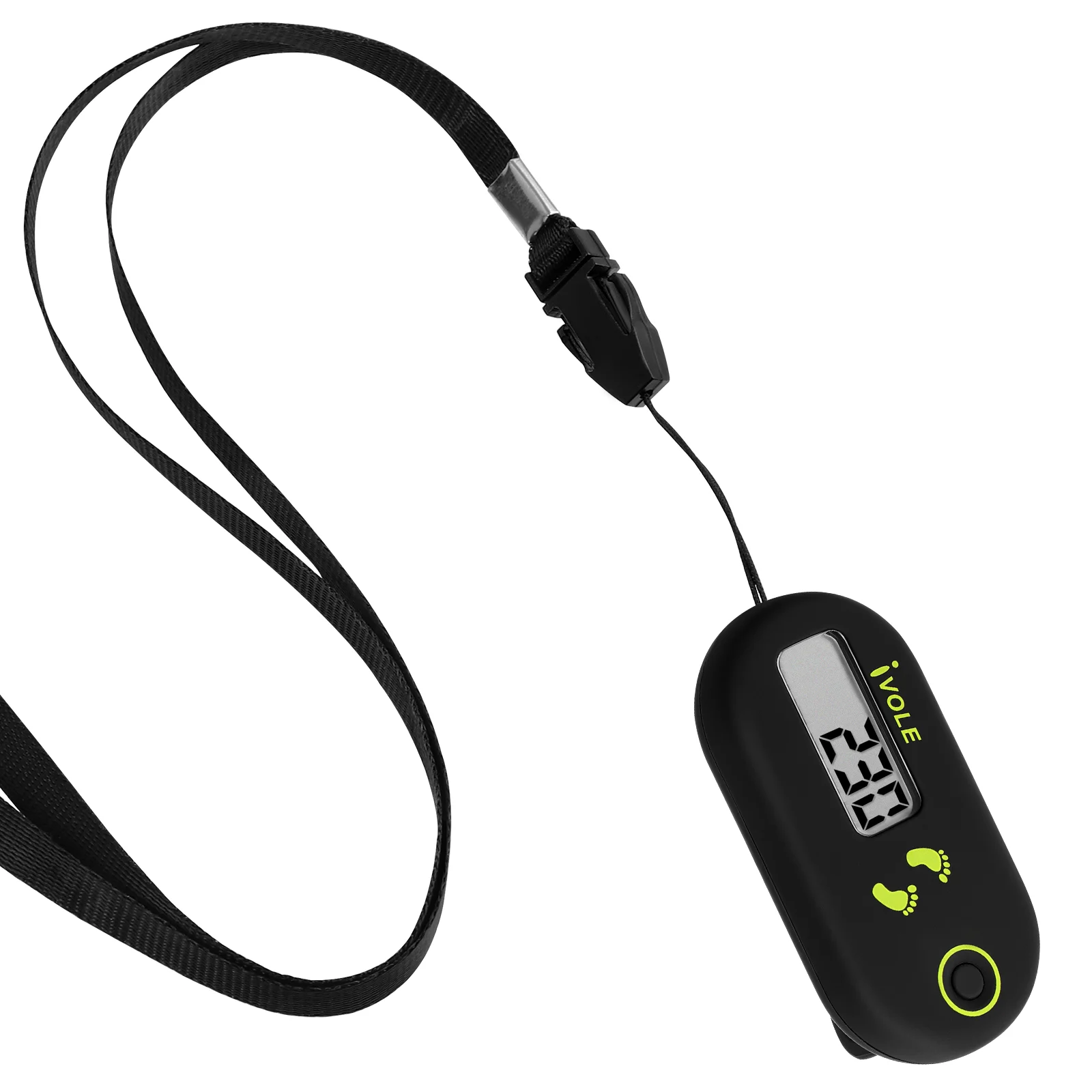 

1pc Portable Electronic Sports Pedometer Exercise Pedometer Steps for Fitness Running Walking