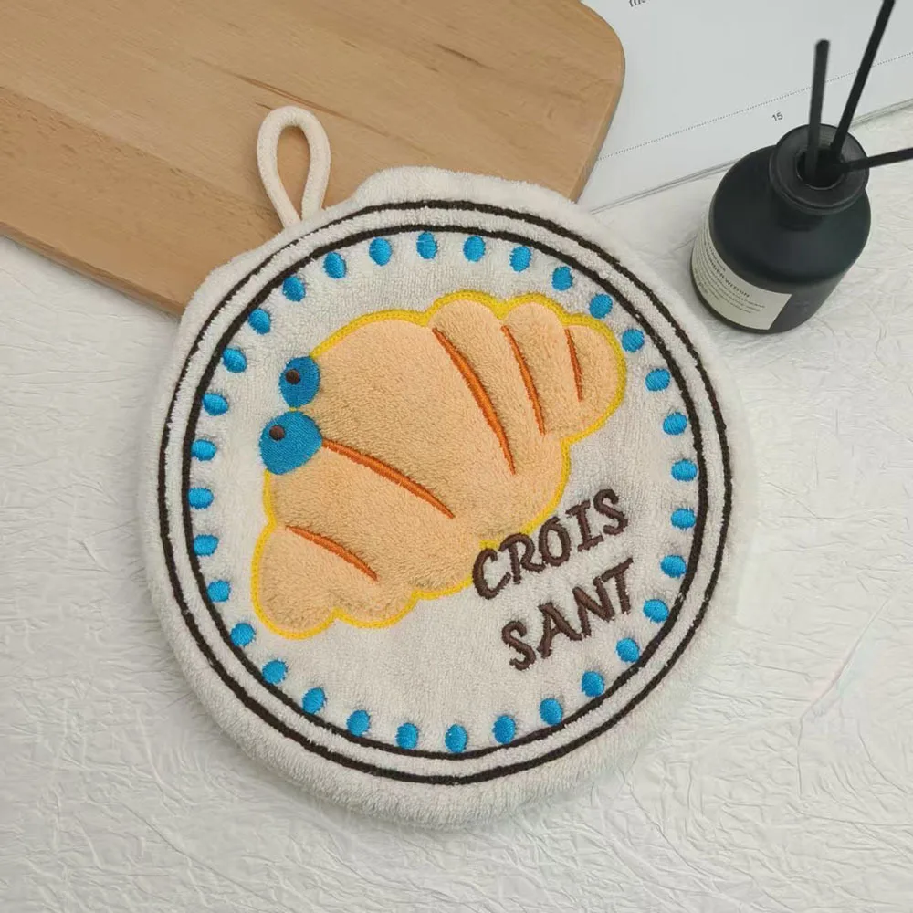 

Подвесные полотенца для кухни, ванной комнаты, супермягкие сухие полотенца для рук с подвесными петлями, высоковпитывающие чайные полотенца из кораллового флиса