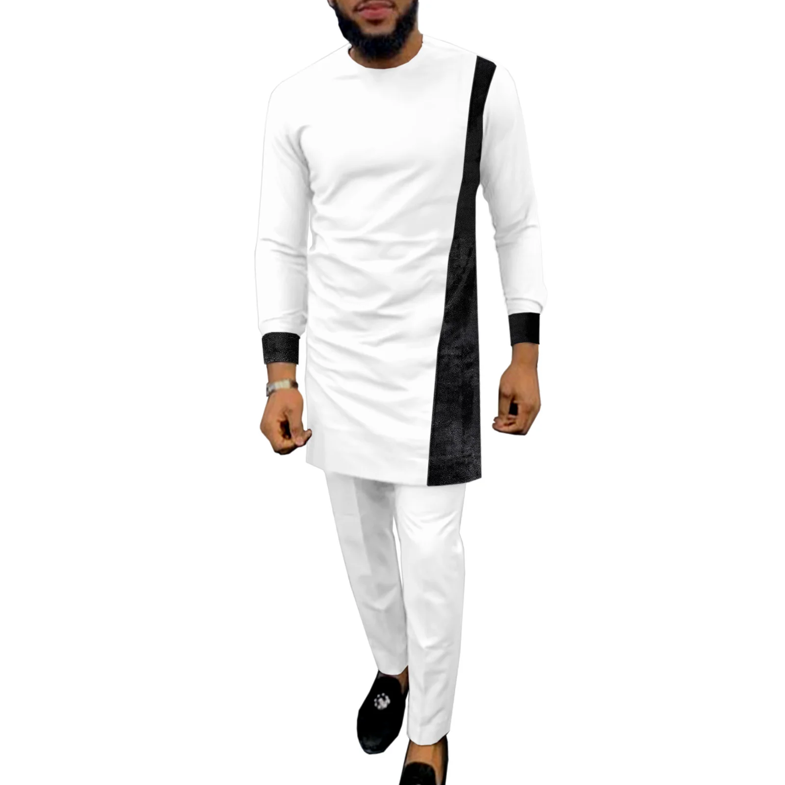 Африканская одежда SEA &amp ALP для мужчин костюм Дашики облегающий комплект из 2